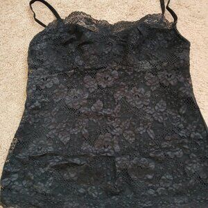 Victoria's secret black bra top sz L